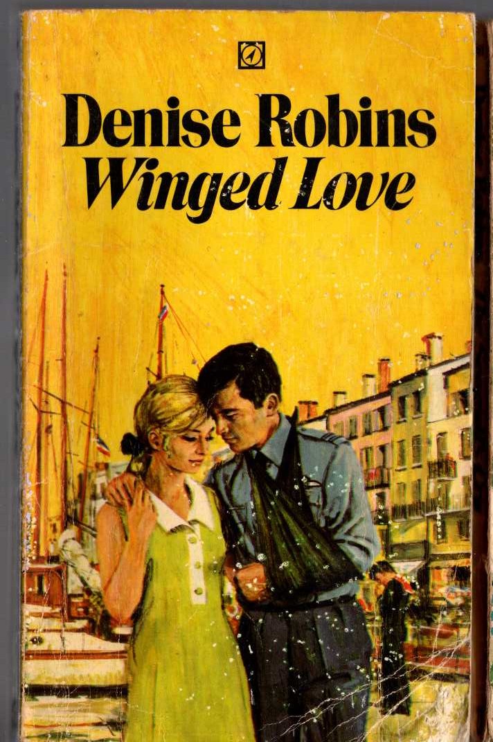 Denise Robins  WINGED LOVE front book cover image