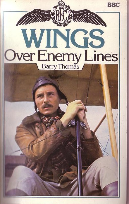 Barry Thomas  WINGS OVER ENEMY LINES front book cover image
