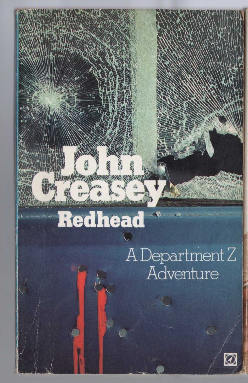 John Creasey  REDHEAD (Department Z) front book cover image