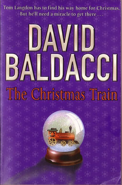 David Baldacci  THE CHRISTMAS TRAIN front book cover image