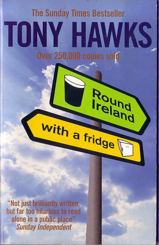 Tony Hawks  ROUND IRELAND WITH A FRIDGE front book cover image