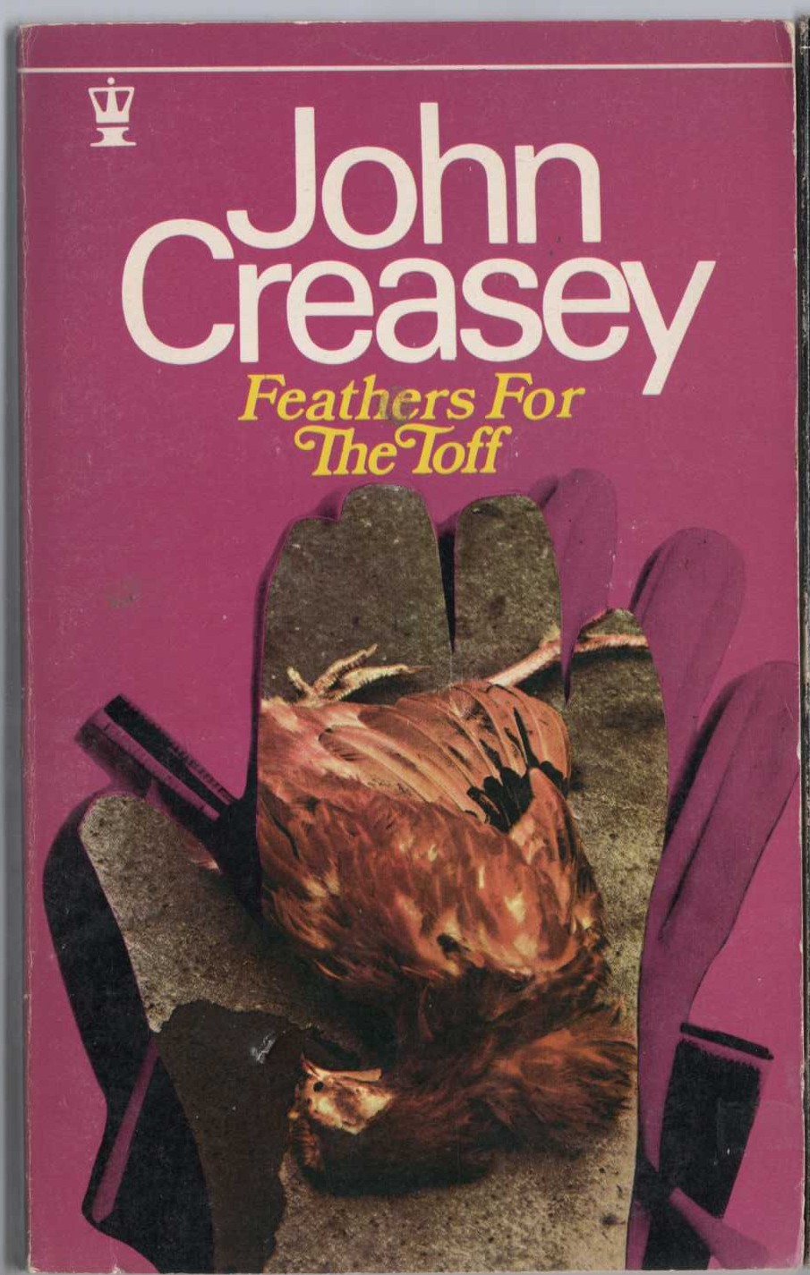 John Creasey  FEATHER FOR THE TOFF front book cover image