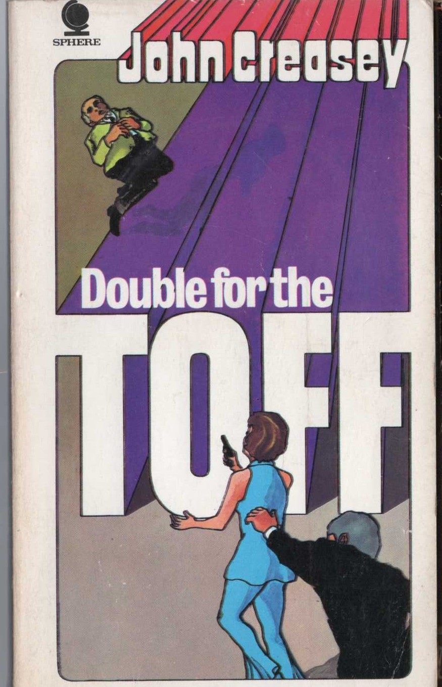 John Creasey  DOUBLE FOR THE TOFF front book cover image