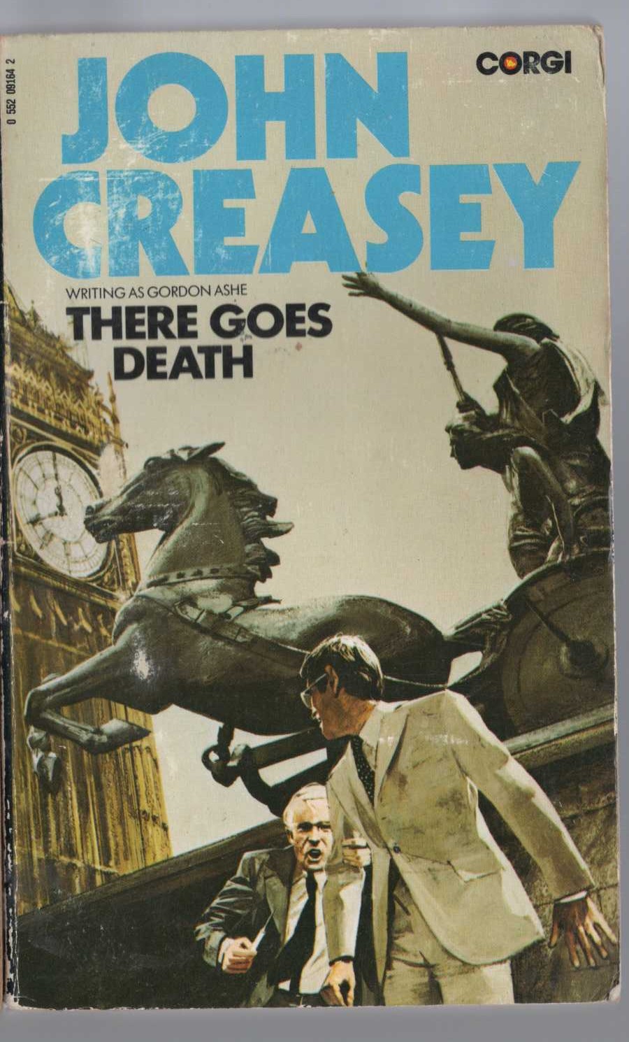 Gordon Ashe  THERE GOES DEATH front book cover image
