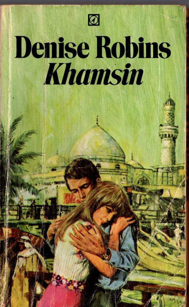 Denise Robins  KHAMSIN front book cover image