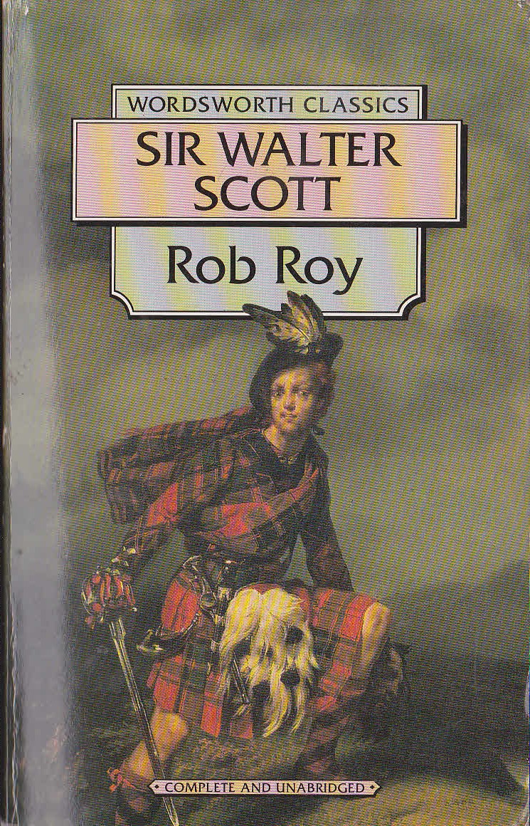Sir Walter Scott  ROB ROY front book cover image