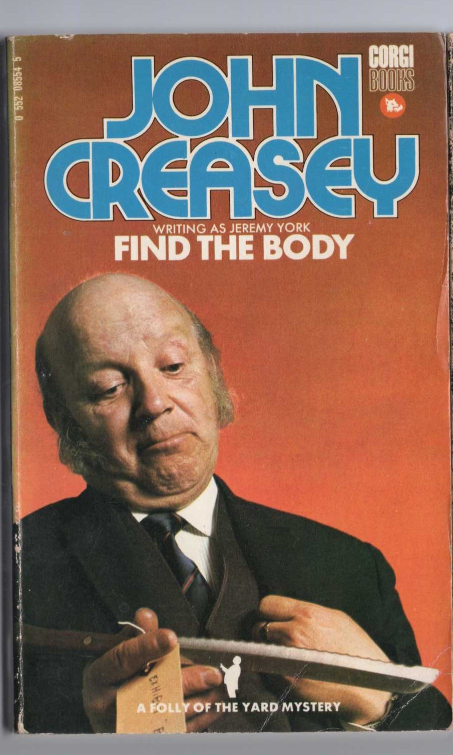 Jeremy York  FIND THE BODY front book cover image