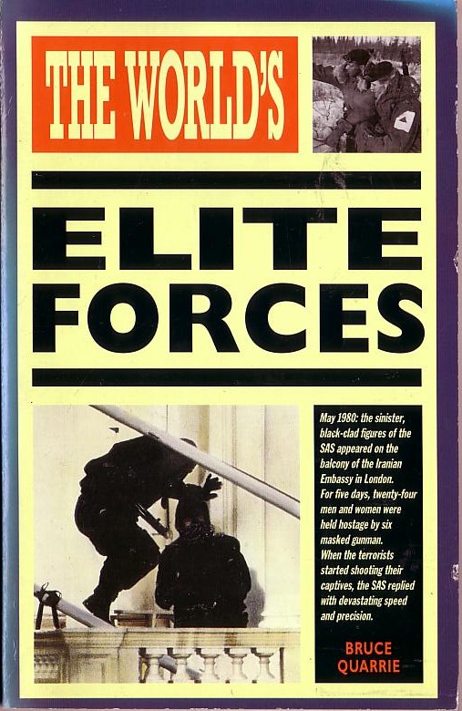 ELITE FORCES, The World's by Bruce Quarrie front book cover image