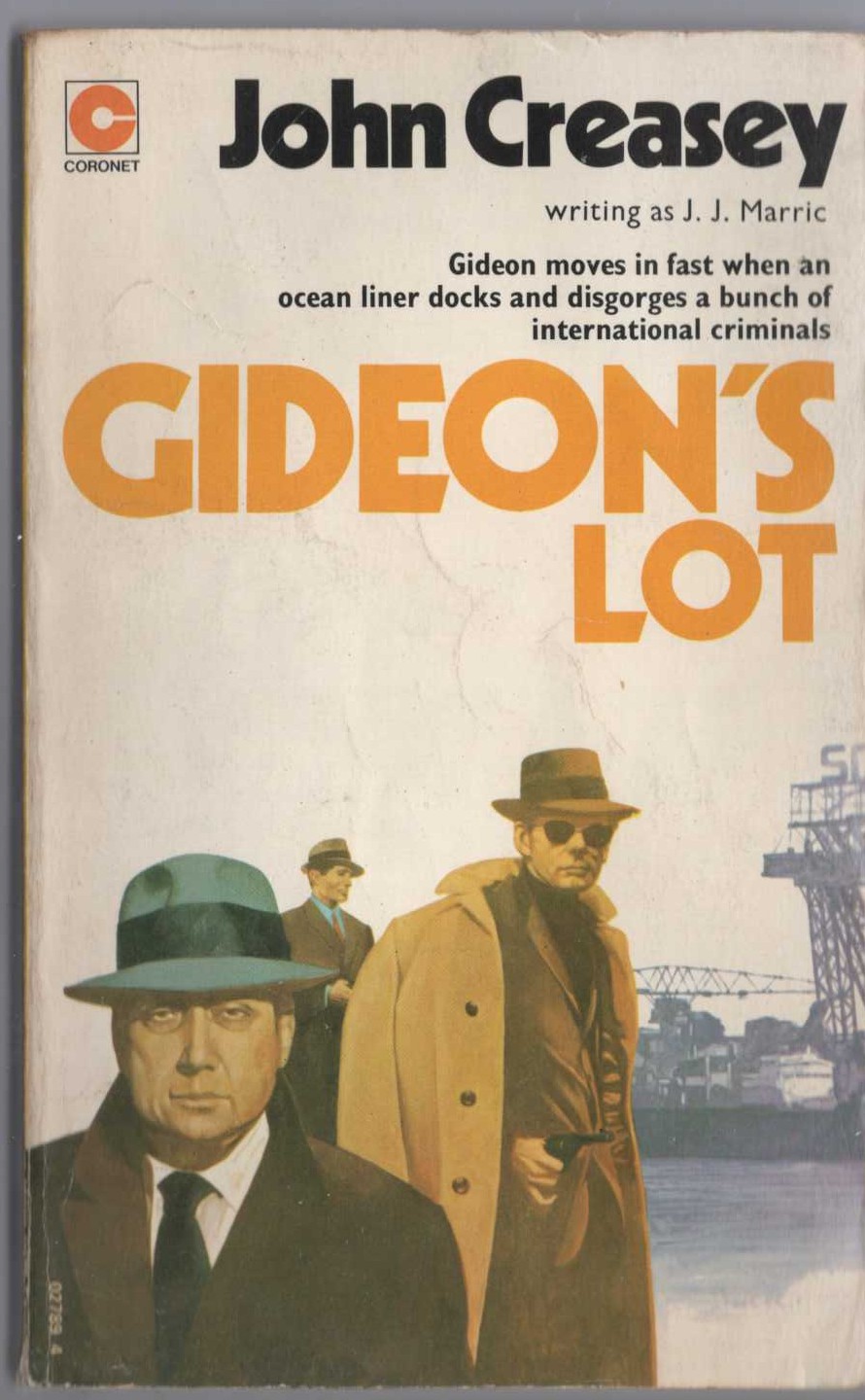 J.J. Marric  GIDEON'S LOT front book cover image