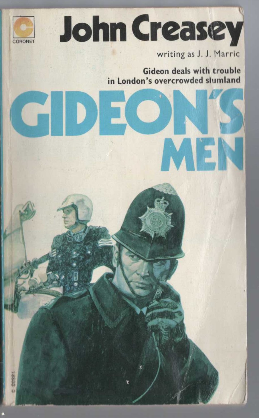 J.J. Marric  GIDEON'S MEN front book cover image