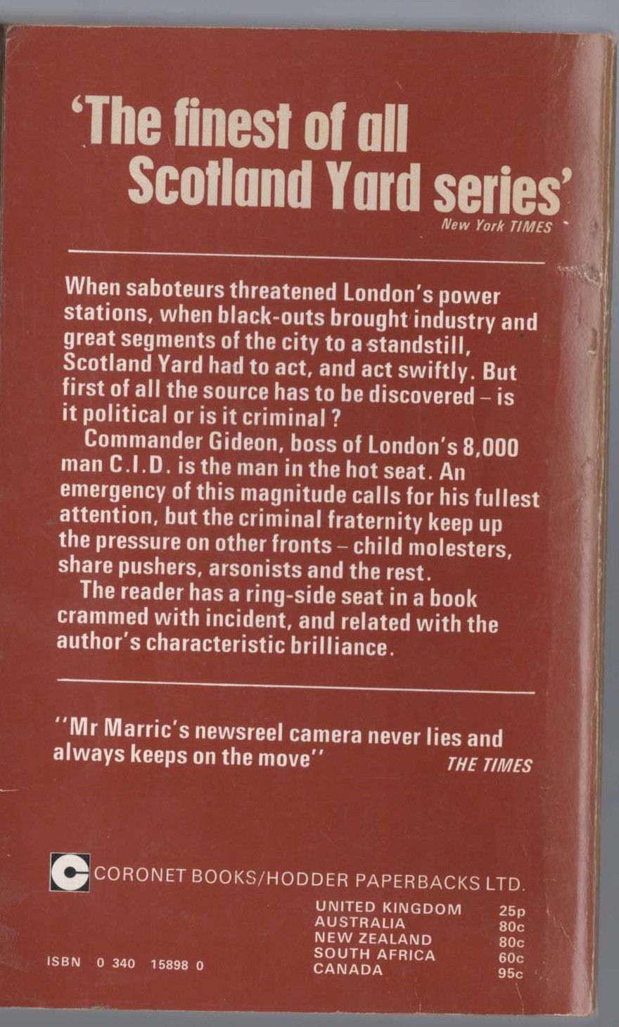 Dean Koontz  THE GOOD GUY magnified rear book cover image