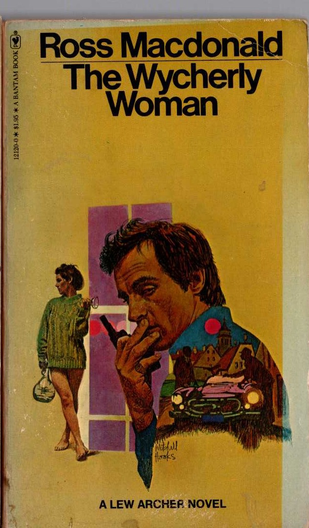 Ross Macdonald  THE WYCHERLY WOMAN front book cover image