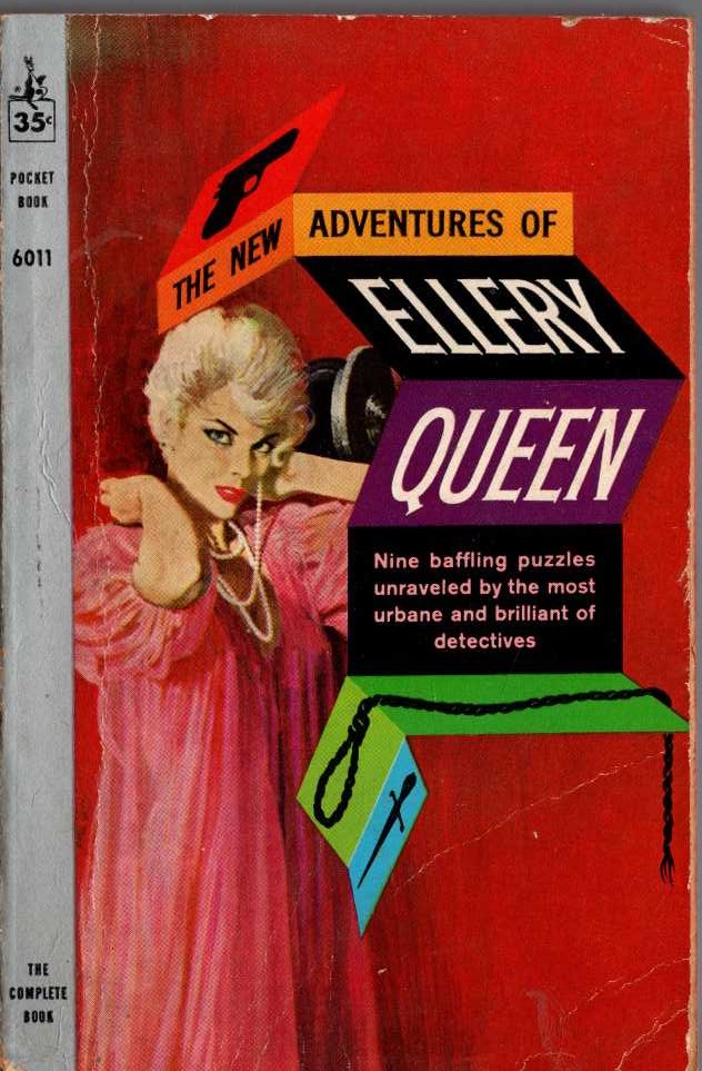 Ellery Queen  THE NEW ADVENTURES OF ELLERY QUEEN front book cover image