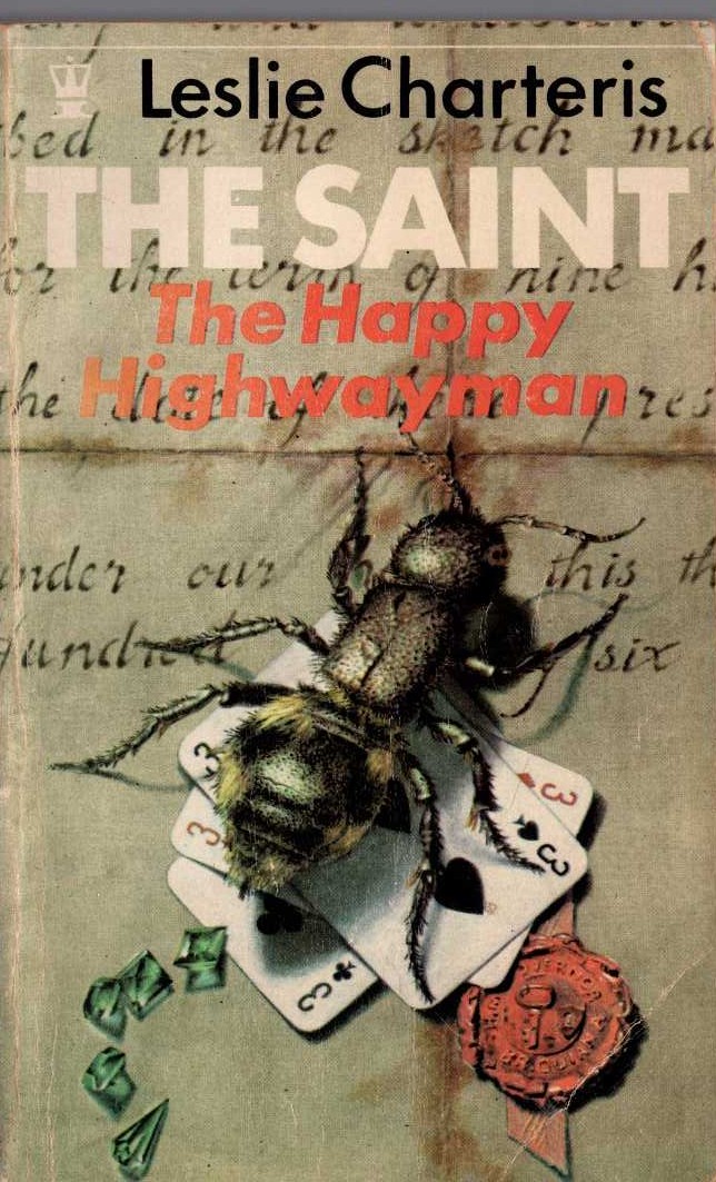 Leslie Charteris  THE HAPPY HIGHWAYMAN front book cover image