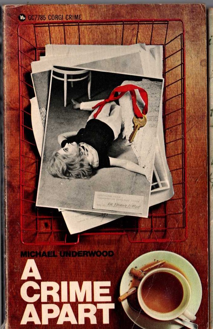 Michael Underwood  A CRIME APART front book cover image