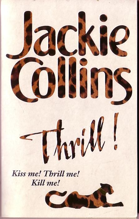 Jackie Collins  THRILL front book cover image