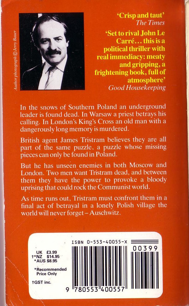 Tim Sebastian  SPY SHADOW magnified rear book cover image
