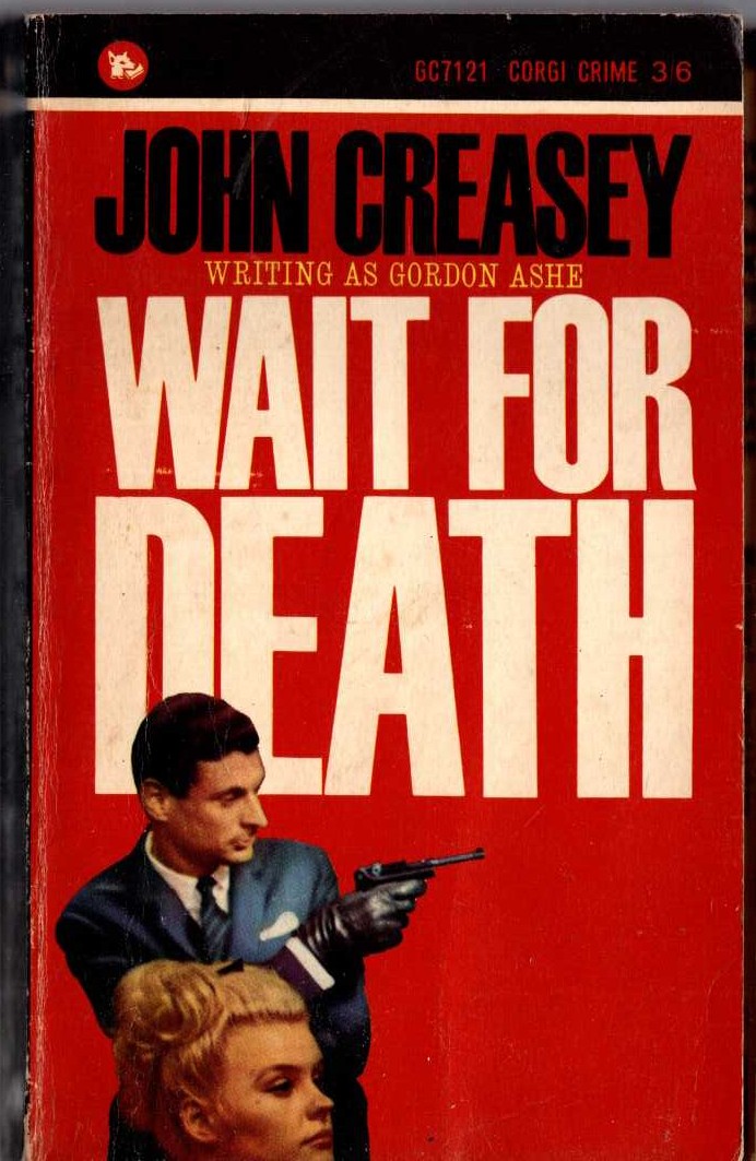 Gordon Ashe  WAIT FOR DEATH front book cover image