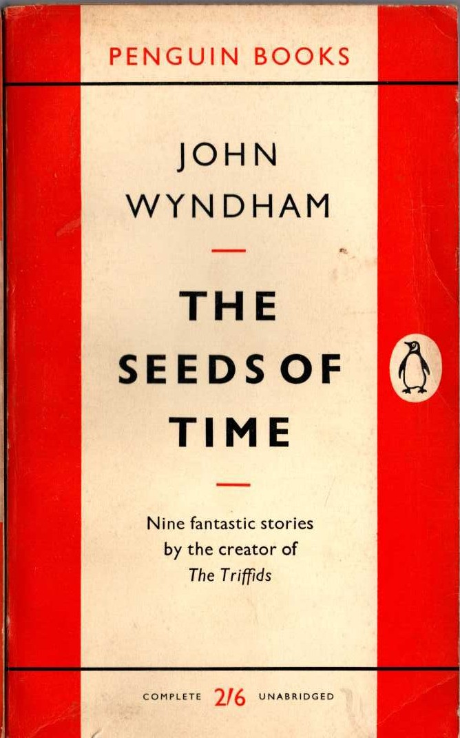 John Wyndham  THE SEEDS OF TIME front book cover image