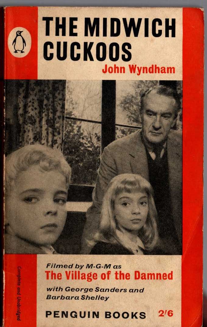 John Wyndham  THE MIDWICH CUCKOOS (Film tie-in) front book cover image