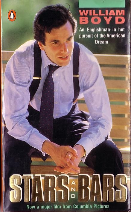 William Boyd  STARS AND BARS (Columbia Pictures) front book cover image