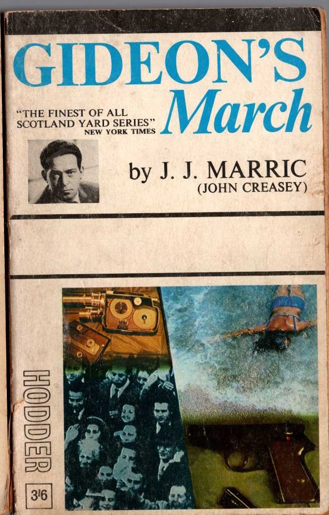 J.J. Marric  GIDEON'S MARCH front book cover image