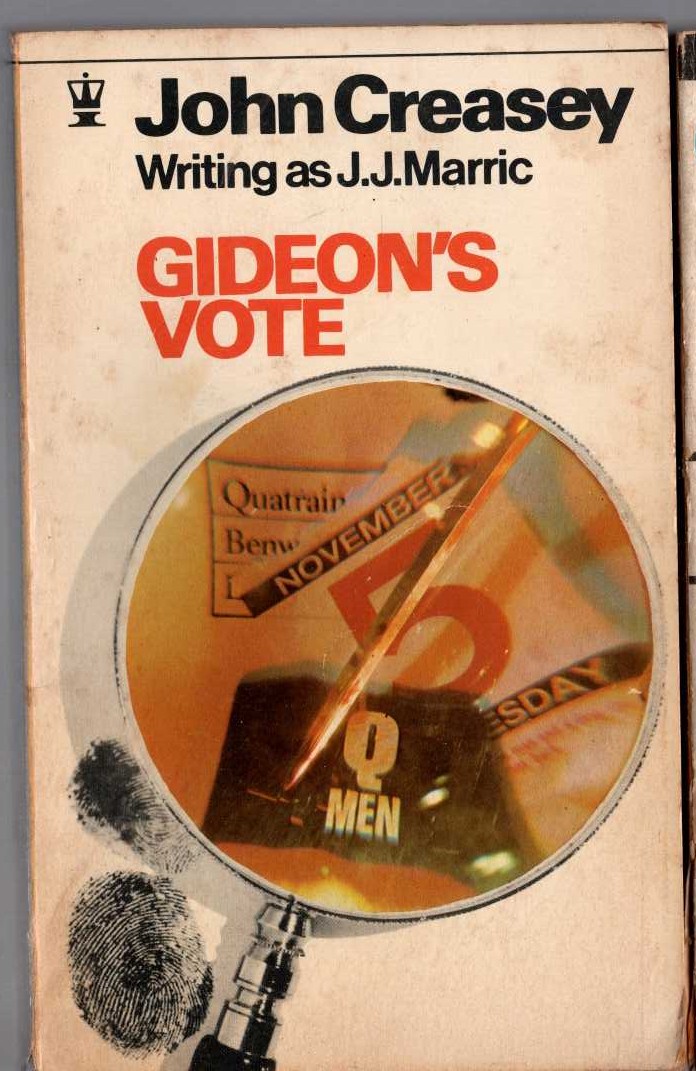 J.J. Marric  GIDEON'S VOTE front book cover image
