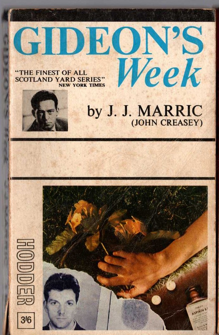 J.J. Marric  GIDEON'S WEEK front book cover image