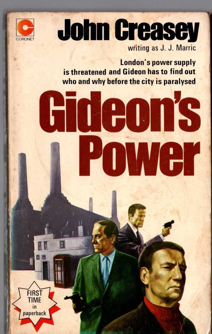 J.J. Marric  GIDEON'S POWER front book cover image