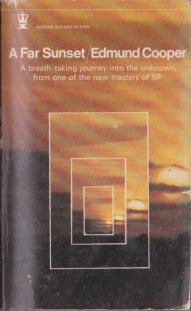 Edmund Cooper  A FAR SUNSET front book cover image