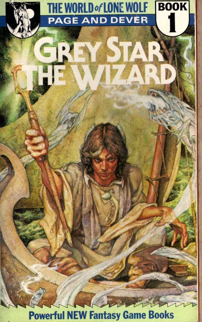 GREY STAR THE WIZARD front book cover image