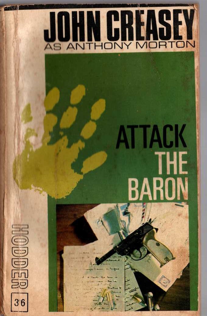 Anthony Morton  ATTACK THE BARON front book cover image
