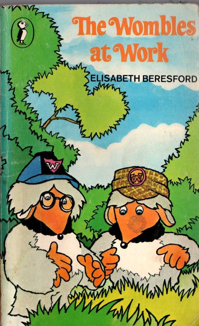 Elisabeth Beresford  THE WOMBLES AT WORK front book cover image