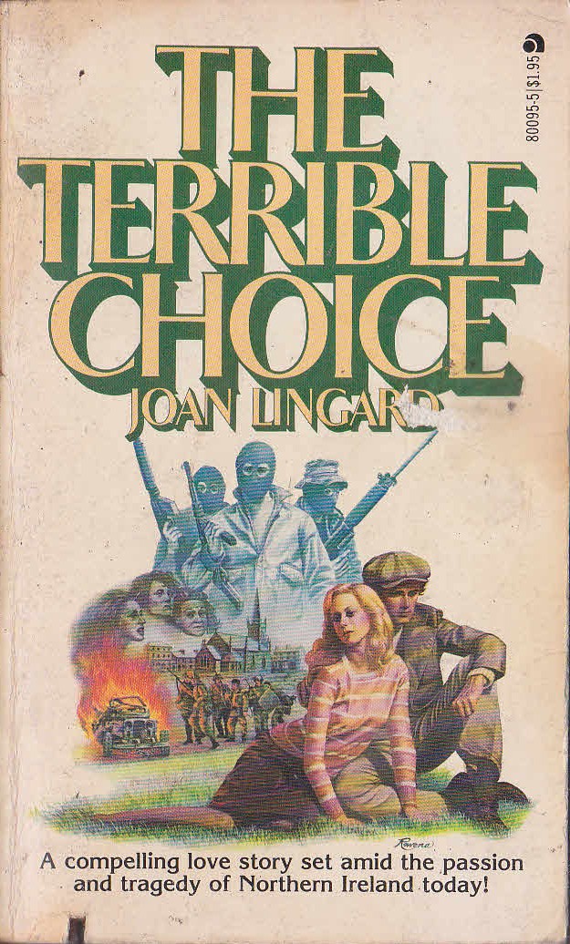 Joan Lingard  THE TERRIBLE CHOICE front book cover image