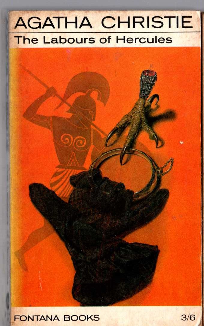 Agatha Christie  THE LABOURS OF HERCULES front book cover image