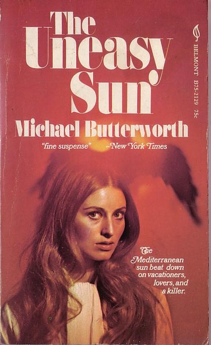 Michael Butterworth  THE UNEASY SUN front book cover image