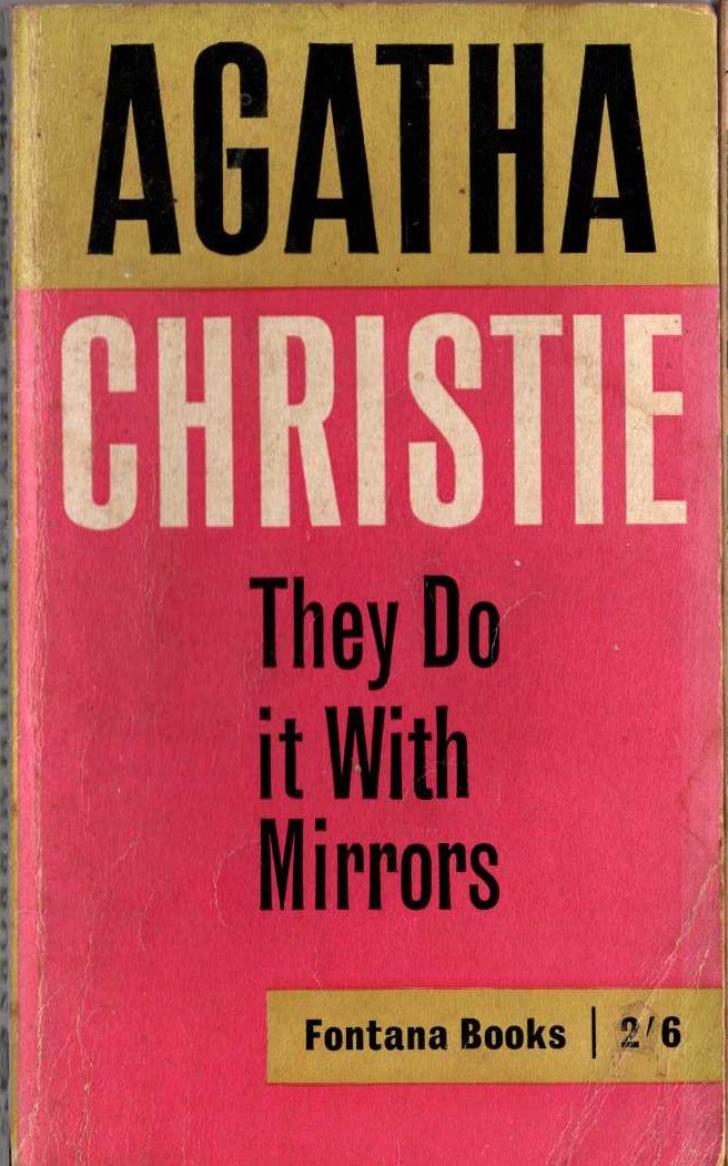 Agatha Christie  THEY DO IT WITH MIRRORS front book cover image