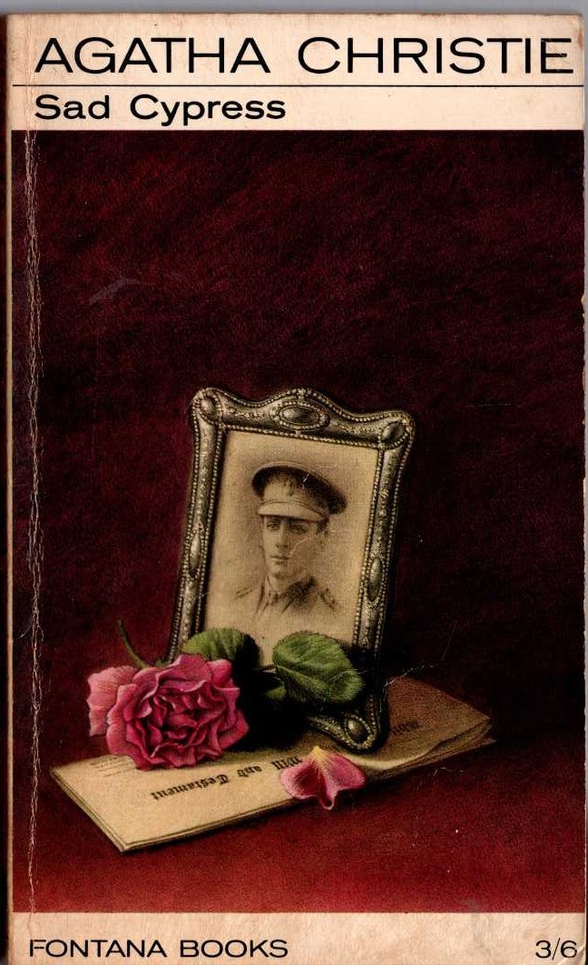 Agatha Christie  SAD CYPRESS front book cover image