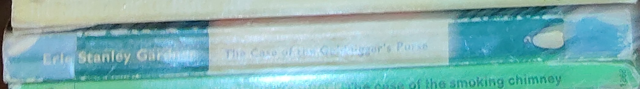 Erle Stanley Gardner  THE CASE OF THE GOLDDIGGER'S PURSE spine of book image