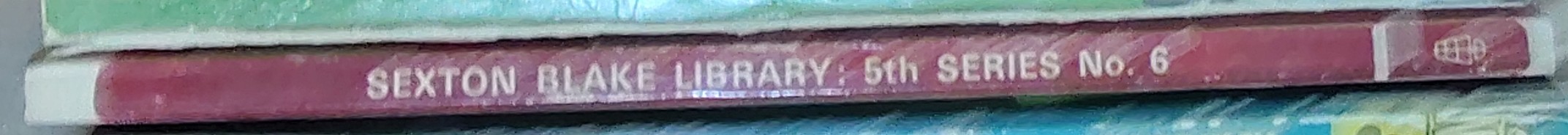 W.A. Ballinger  THE WITCHES OF NOTTING HILL (Sexton Blake) spine of book image