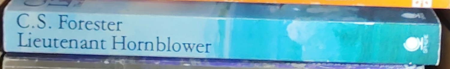 C.S. Forester  LIEUTENANT HORNBLOWER spine of book image