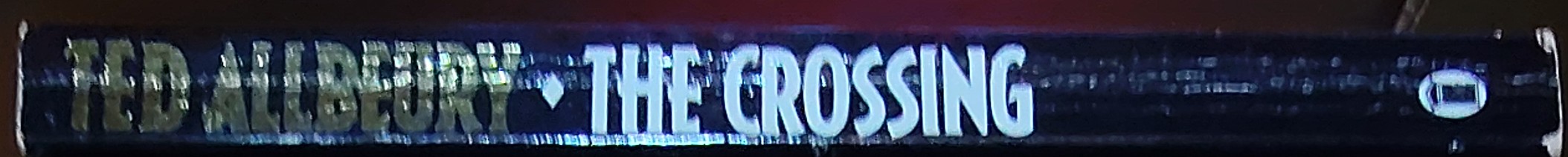 Ted Allbeury  THE CROSSING spine of book image