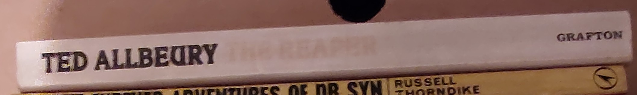 Ted Allbeury  THE REAPER spine of book image