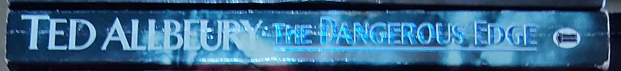 Ted Allbeury  THE DANGEROUS EDGE spine of book image