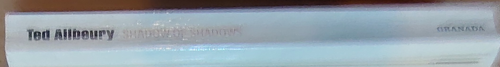 Ted Allbeury  SHADOW OF SHADOWS spine of book image