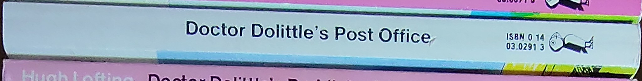 Hugh Lofting  DOCTOR DOLITTLE'S POST OFFICE spine of book image