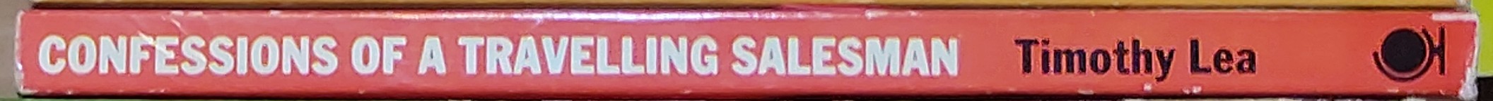 Timothy Lea  CONFESSIONS OF A TRAVELLING SALESMAN spine of book image