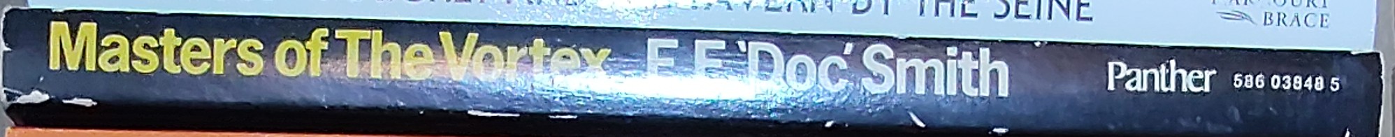 E.E.'Doc' Smith  MASTERS OF THE VORTEX spine of book image