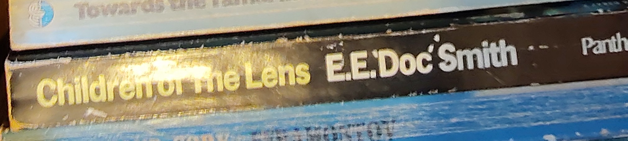 E.E.'Doc' Smith  CHILDREN OF THE LENS spine of book image