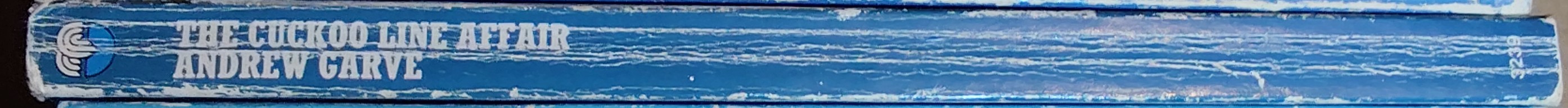 Andrew Garve  THE CUCKOO LINE AFFAIR spine of book image